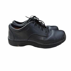 Red Wing 8703 Leather Work Shoes Men's 10.5 Black Slip Resistant Steel Toe READ